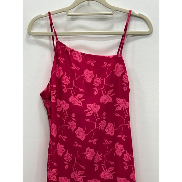 NWT Shades of Rose Womens Slip Dress Sleeveless Floral Back Zip Pink Size XS - Picture 3 of 10